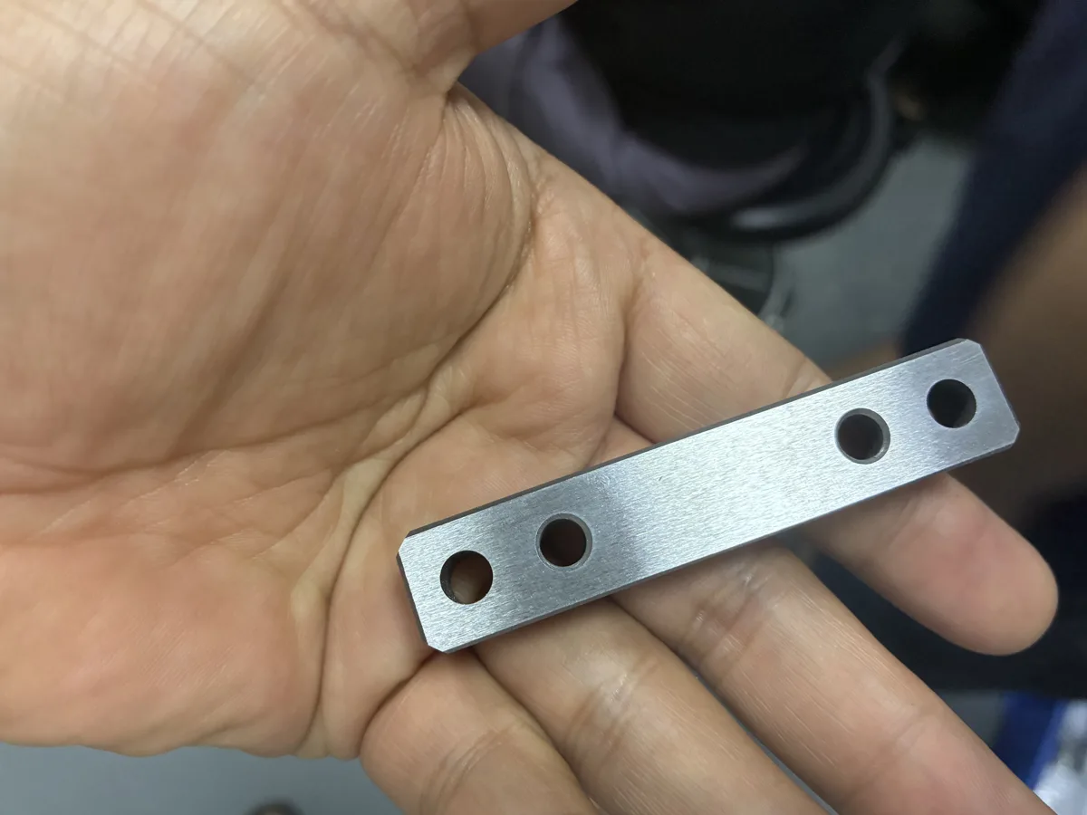 Machined parts
